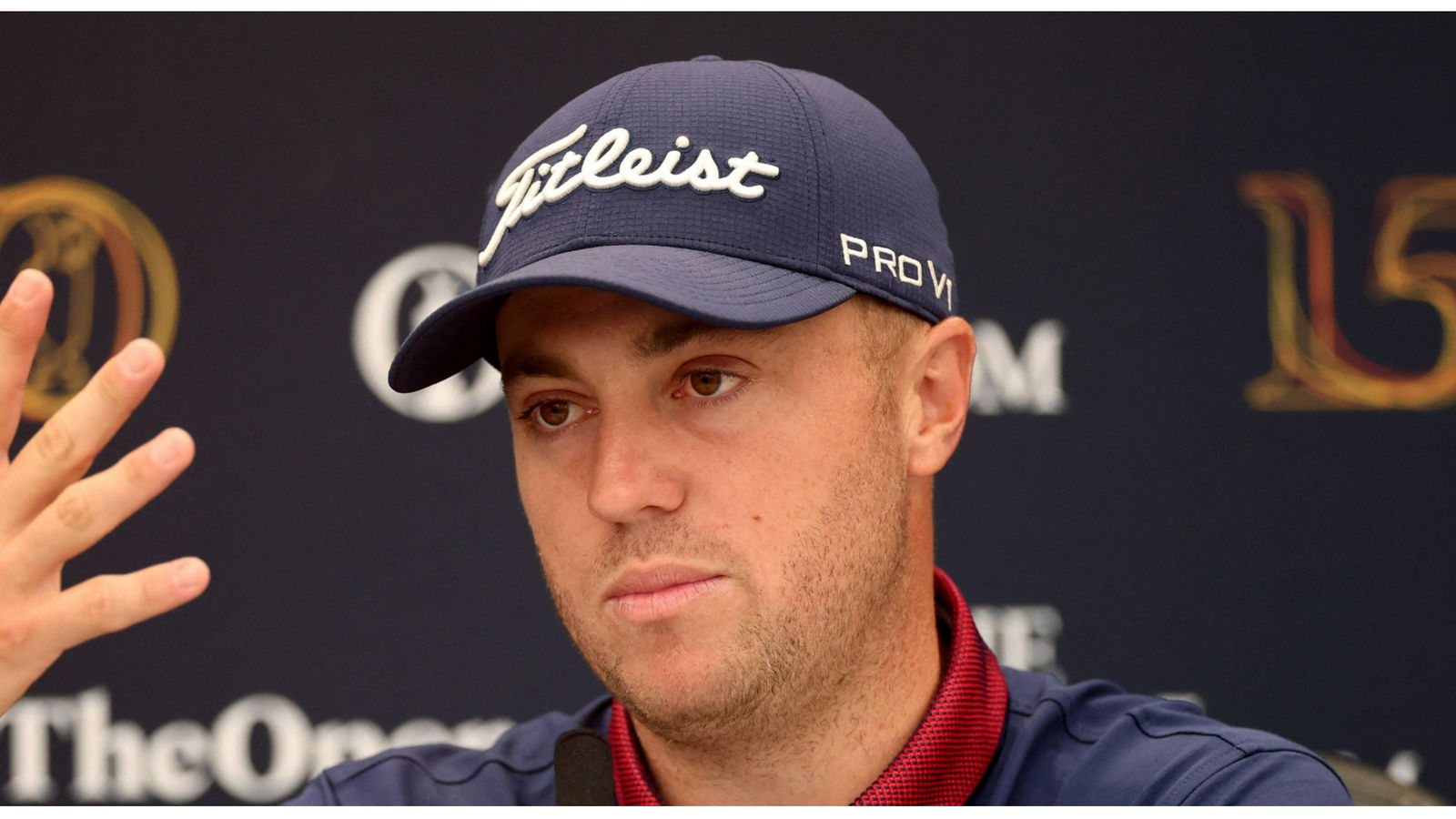 Snaps emerge of JT getting hitched: "I'd recognise Spieth's forehead anywhere!"